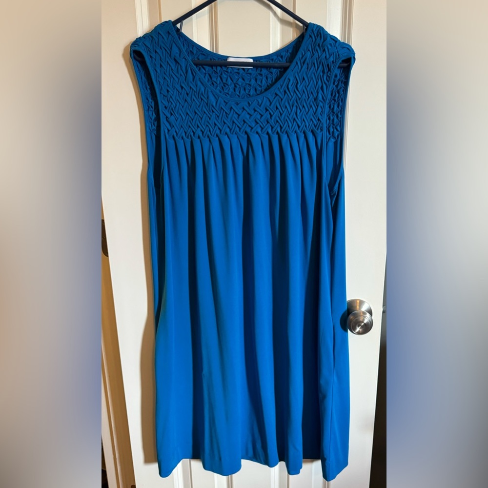 Calvin Klein Blue Mini Dress